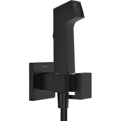 Гигиенический душ Hansgrohe Set HG Bidette 29233670S черный матовый