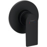Смеситель для душа Hansgrohe Set HG Rebris E 72659670S черный матовый