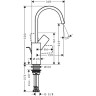 Смеситель для раковины Hansgrohe Vivenis 75030700