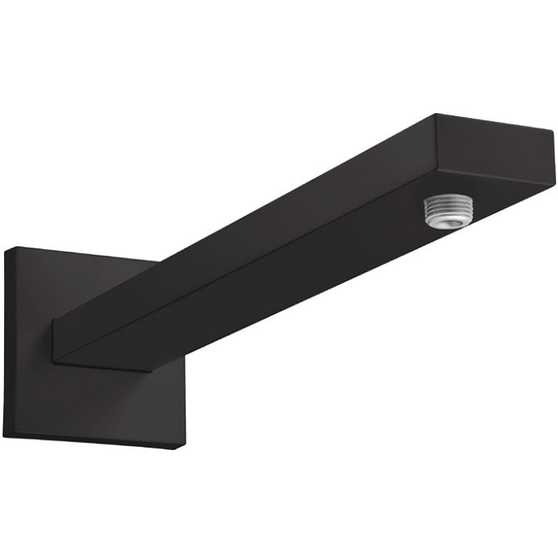 Кронштейн для верхнего душа Hansgrohe Square 27694670 черный матовый