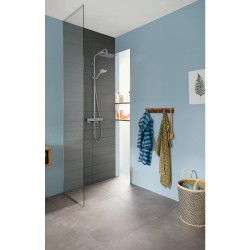 Душевая система Hansgrohe Croma E Showerpipe 27630000 с термостатом Хром