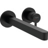 Смеситель для раковины Hansgrohe Finoris 76050670 черный матовый