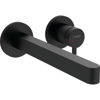Смеситель для раковины Hansgrohe Finoris 76050670 черный матовый