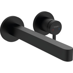 Смеситель для раковины Hansgrohe Finoris 76050670 черный матовый