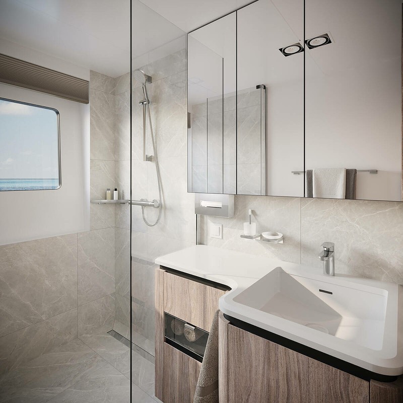 Смеситель для душа Hansgrohe Ecostat Comfort 13116000 с термостатом Хром