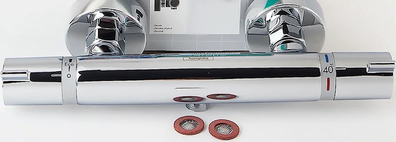 Смеситель для душа Hansgrohe Ecostat Comfort 13116000 с термостатом Хром