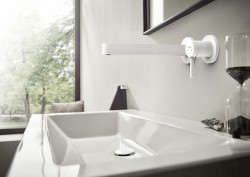 Смеситель для раковины Hansgrohe Finoris 76050700 белый матовый