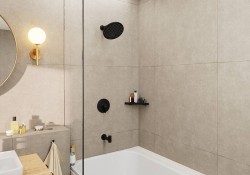 Верхний душ Hansgrohe Crometta S 240 1jet 26723670 черный матовый
