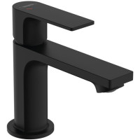 Смеситель для раковины Hansgrohe Rebris E 72553670 черный матовый