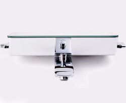 Смеситель для ванны Hansgrohe Ecostat Select 13141000 с термостатом Хром