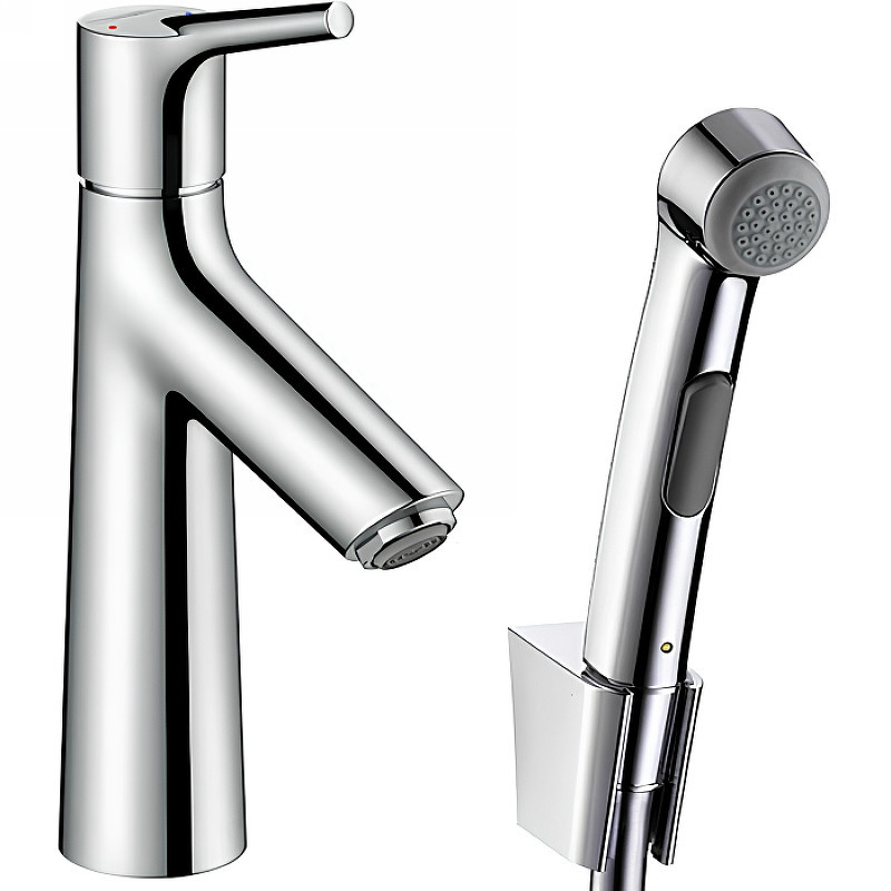 Смеситель для раковины Hansgrohe Talis S 72290000 с гигиеническим душем