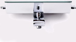Смеситель для ванны Hansgrohe Ecostat Select 13141400 с термостатом Хром Белый