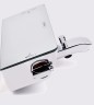 Смеситель для ванны Hansgrohe Ecostat Select 13141400 с термостатом Хром Белый