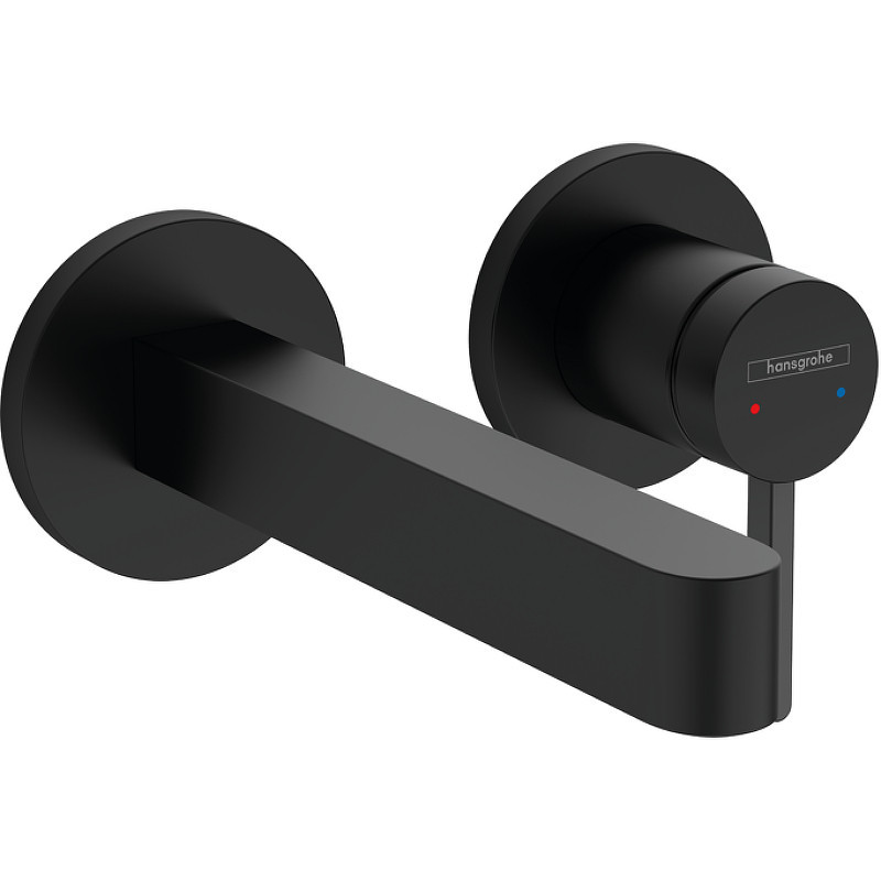 Смеситель для раковины Hansgrohe Finoris 76051670 черный матовый