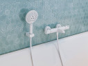 Смеситель для ванны Hansgrohe Ecostat Comfort 13114700 с термостатом белый матовый