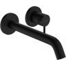 Смеситель для раковины Hansgrohe Tecturis S 73351670 черный матовый
