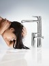 Смеситель для раковины Hansgrohe Metris 31080000 Хром