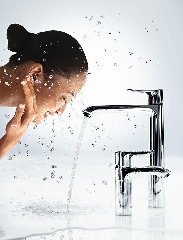 Смеситель для раковины Hansgrohe Metris 31080000 Хром