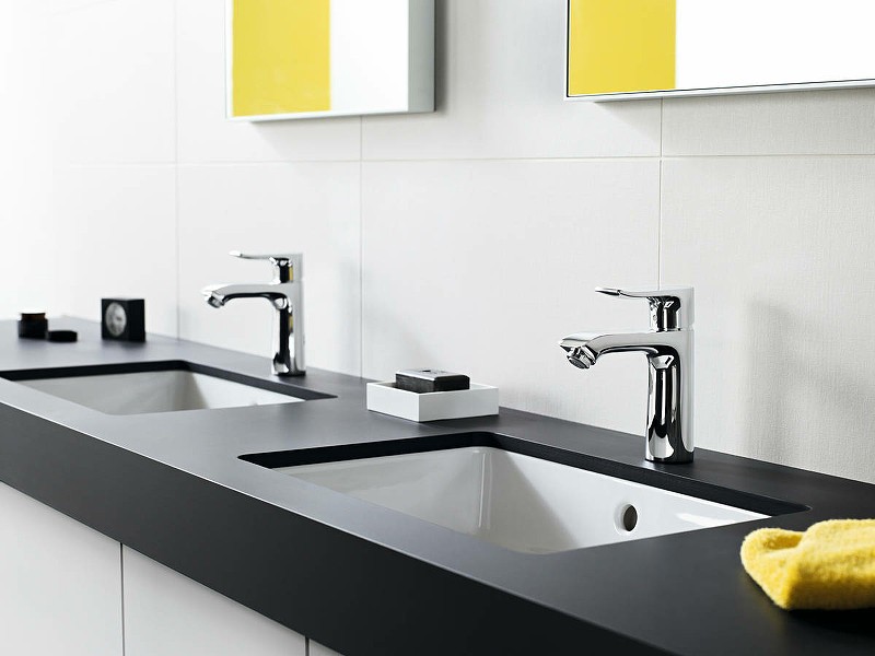 Смеситель для раковины Hansgrohe Metris 31080000 Хром