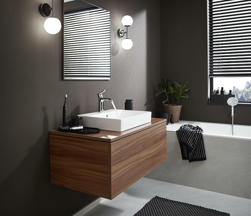 Смеситель для раковины Hansgrohe Metris 31080000 Хром