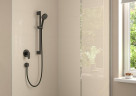 Смеситель для душа Hansgrohe Set HG Vernis Blend 71649670S черный матовый