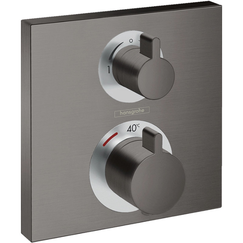Смеситель для душа Hansgrohe Ecostat Square 15714340 с термостатом