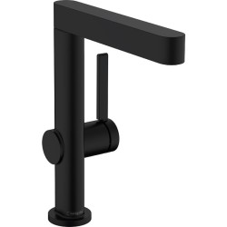 Смеситель для раковины Hansgrohe Finoris 76063670 черный матовый