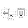 Шланговое подключение Hansgrohe FixFit E 26889000 Хром