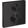 Смеситель для душа Hansgrohe Ecostat Square 15714670 с термостатом черный матовый