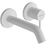 Смеситель для раковины Hansgrohe Tecturis S 73350700 белый матовый