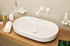 Смеситель для раковины Hansgrohe Tecturis S 73350700 белый матовый