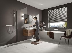 Смеситель для душа Hansgrohe Vivenis 75620700 белый матовый