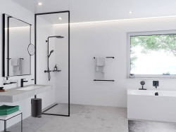 Ведро для мусора Hansgrohe AddStoris 41775670 Черное матовое