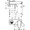 Смеситель для раковины Hansgrohe Talis E 71732000