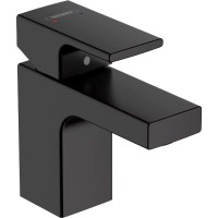 Смеситель для раковины Hansgrohe Vernis Shape 71567670 черный матовый
