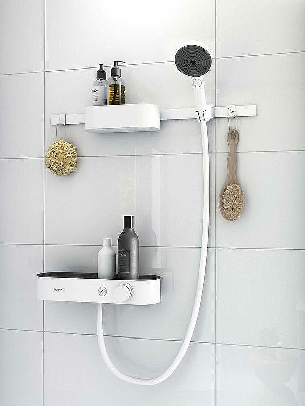 Крючок Hansgrohe WallStoris 27914670 черный матовый