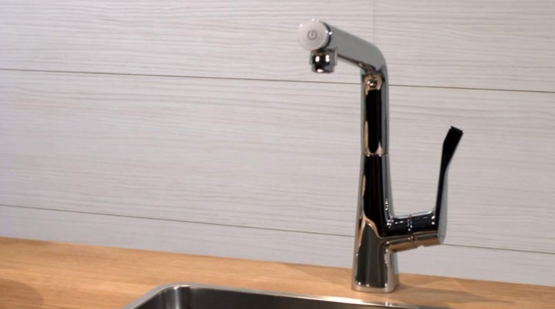 Смеситель для кухни Hansgrohe Metris Select M71 14847000 Хром