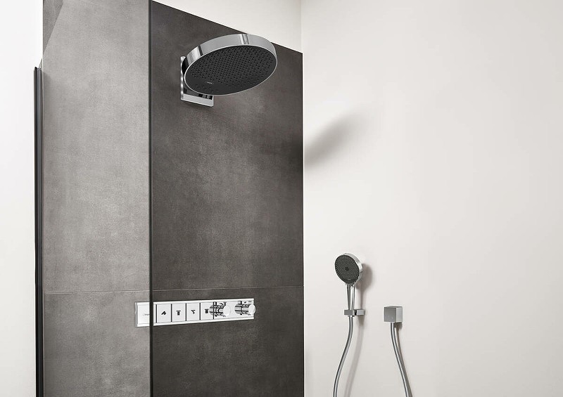 Смеситель для душа Hansgrohe RainSelect 15382000 с термостатом Хром