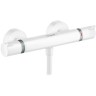 Смеситель для душа Hansgrohe Ecostat Comfort 13116700 с термостатом белый матовый