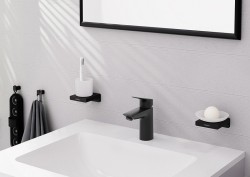 Смеситель для раковины Hansgrohe Logis 71107670 черный матовый