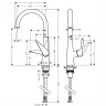 Смеситель для кухни Hansgrohe Talis S 72810000 Хром
