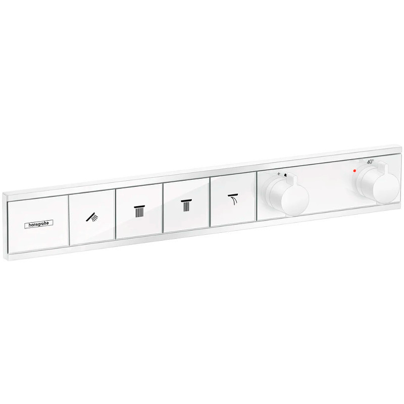 Смеситель для душа Hansgrohe RainSelect 15382700 с термостатом белый матовый