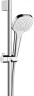 Душевой гарнитур Hansgrohe Croma Select S 26583400 Хром Белый