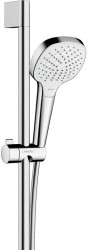 Душевой гарнитур Hansgrohe Croma Select S 26583400 Хром Белый