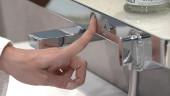 Смеситель для ванны Hansgrohe ShowerTabletSelect 13183000 с термостатом Хром
