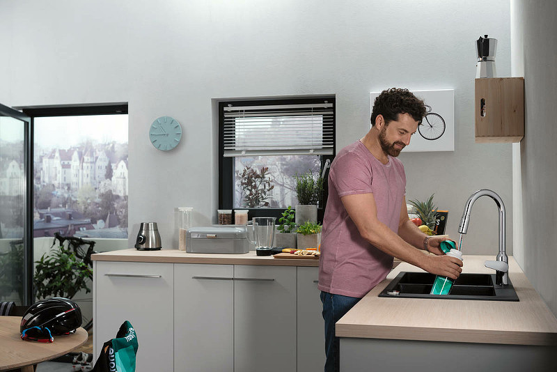 Смеситель для кухни Hansgrohe Focus M42 71800000 Хром