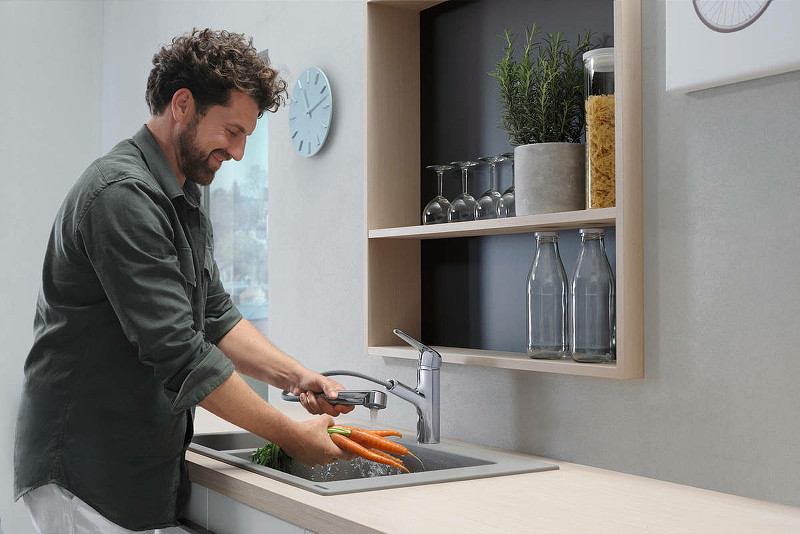 Смеситель для кухни Hansgrohe Focus M42 71814000