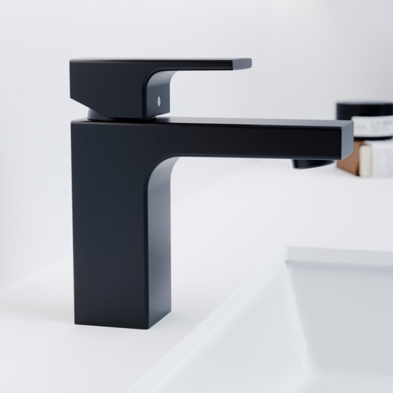 Смеситель для раковины Hansgrohe Vernis Shape 71569670 черный матовый