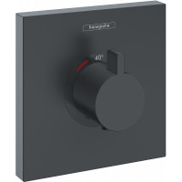 Смеситель для душа Hansgrohe ShowerSelect HighFlow 15760670 с термостатом черный матовый