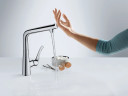 Смеситель для кухни Hansgrohe Metris S 14883000 Хром